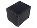 Enclosure: with panel; 1455; X: 104.5mm; Y: 120mm; Z: 104.5mm; black HAMMOND HM-1455NS1201BK