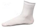 Cleanroom acces: socks; 100pcs; white; cleanroom; 160mm; Size: L ANTISTAT ATS-603-0252