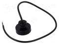 RFID reader; 9÷30V; FeliCa,iClass; 1-wire; Range: 30÷70mm; Ø36.2mm DREXIA 1W-H0-06-BZ-M12-MS