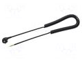 Cable; 3x1.5mm2; CEE 7/7 (E/F) plug angled,wires; PUR; coiled SIMECH WTT00018C