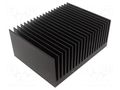 Heatsink: extruded; grilled; black; L: 150mm; W: 200mm; H: 83mm SEIFERT ELECTRONIC KL-250/150/SW