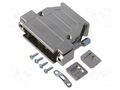 Enclosure for connectors: D-Sub; D-Sub 25pin,D-Sub HD 44pin ENCITECH D3PK25-M-SJS-K
