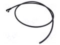 Cable: for sensors/automation; M8; PIN: 8; angled; 1m; plug; 30VDC BINDER 773408000050008-01
