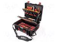 Kit: general purpose; for electricians,electric cars; 1kV; case WIHA WIHA.45802