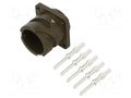 Connector: military; socket; male; PIN: 5; VG95234; 41A; crimped AMPHENOL AIR B31021811PNBT2