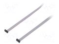 Ribbon cable with IDC connectors; IDC,both sides; 787.4mm; 31" SAMTEC FFSD06D310001N