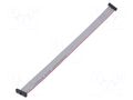 Ribbon cable with IDC connectors; IDC,both sides; 222.75mm SAMTEC FFSD10D087701N