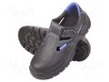 Sandals; Size: 47; red/blue; leather; slip; with metal toecap LAHTI PRO LAHTI-L3060947