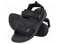 Sandals; Size: 41; black; knitwear LAHTI PRO LAHTI-L3061741