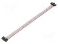 Ribbon cable with IDC connectors; IDC,both sides; 133.35mm SAMTEC FFSD05D052501N