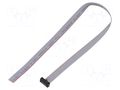 Ribbon cable with IDC connectors; IDC,wires; Tape ph: 0.64mm SAMTEC FFSD06S120001N