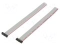 Ribbon cable with IDC connectors; IDC,both sides; 1600.2mm SAMTEC FFSD10D630001N