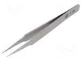 Tweezers; 110mm; Blades: narrowed; Blade tip shape: sharp PIERGIACOMI PG-4-SA