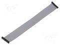 Ribbon cable with IDC connectors; IDC,both sides; 219.96mm SAMTEC FFSD20D086601N