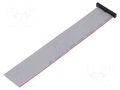 Ribbon cable with IDC connectors; IDC,wires; Tape ph: 0.64mm SAMTEC FFSD20S060001N