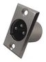 PLUG, XLR, CHASSIS, 3POLE PSG01587