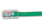 LEAD, CAT6 UNBOOTED UTP, GREEN, 1M 1996-1G