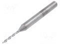 Drill bit; Ø: 1mm; carbon steel; PCB; 1/8" (3,175mm) BUNGARD BF1.0