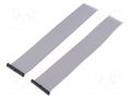 Ribbon cable with IDC connectors; IDC,both sides; 1498.6mm SAMTEC FFSD25D590001N