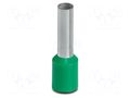 Tip: bootlace ferrule; insulated; copper; 6mm2; Bit len: 12mm PHOENIX CONTACT AI6-12GN
