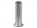 Tip: bootlace ferrule; non-insulated; copper; 0.75mm2; 6mm; tinned PHOENIX CONTACT A0.75-6