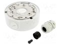 Junction box; Ø129.1x45mm; white; aluminium alloy; -40÷60°C DAHUA 6923172540591