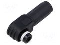 Connector: DC supply; plug; ES-50A; 1kV; PIN: 1; for cable; crimped DEGSON ELECTRONICS ESP-50A-06-BK