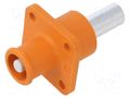 Connector: DC supply; socket; ES-100A; 1.5kV; PIN: 1; crimped; 16mm2 DEGSON ELECTRONICS ESS-100A-16-C-OR