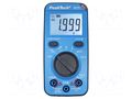 Digital multimeter; LCD; 3,5 digit (2000); VDC: 2V,20V,200V,600V PEAKTECH PKT-P1071