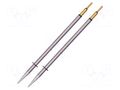 Tip; chisel; 0.6x9mm; 468°C; for hot tweezers; 2pcs; SmartHeat® METCAL MFT-8CH9006