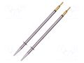 Tip; chisel; 0.8x9mm; 468°C; for hot tweezers; 2pcs; SmartHeat® METCAL MFT-8CH9008