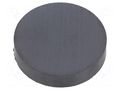 Magnet: permanent; hard ferrite; 10N; Ø: 28mm; H: 6mm ELESA+GANTER GN55.2-HF-28-6