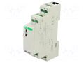 Relay: installation; bistable,impulse; NO/NC; 16A; -25÷50°C; IP20 F&F BIS-412M-24V