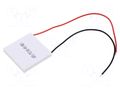 Module: Peltier; 15.4V; 4A; 40x40x4.5mm; 36.8W; ceramics; 20AWG Advanced Thermal Solutions ATS-TEC40-45-001