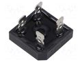 Bridge rectifier: single-phase; Urmax: 50V; If: 15A; Ifsm: 300A DC COMPONENTS GBPC15005-DC