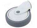 Transport wheel; Ø: 125mm; H: 161mm; torsional; 100kg COLSON KSL-51C-L12