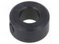 Circlip; oxidized steel; 8mm; Ring: external; Body: black ELESA+GANTER GN705-8-A