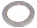 Tape: electrically conductive; W: 6mm; L: 10m; Thk: 0.11mm; grey 3M 3M-CN3190-6-10