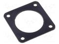 Socket gasket; flange (4 holes); size 16S; 97,MS/DS AMPHENOL BMA31-16