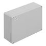 Plastic housing, Klippon POK (polyester empty enclosure), 400 x 250 x 120 mm, Glass fibre-reinforced polyester, untreated, polished, Silver grey Weidmuller 1305940000 04050118108248