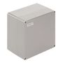 Plastic housing, Klippon POK (polyester empty enclosure), 255 x 250 x 160.5 mm, Glass fibre-reinforced polyester, untreated, polished, Silver grey Weidmuller 1305980000 04050118108415