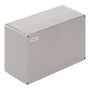 Plastic housing, Klippon POK (polyester empty enclosure), 400 x 250 x 160.5 mm, Glass fibre-reinforced polyester, untreated, polished, Silver grey Weidmuller 1305990000 04050118108422