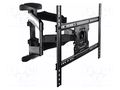 Holder; for wall mounting; 45.5kg; 32÷75"; black; 600x400mm GEMBIRD WM-75ST-01
