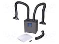 Fume extractor; 300m3/h; 230VAC; 180W; Dim: 465x250x480mm ATTEN ST-1202D