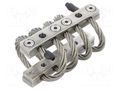 Wire rope vibration damper; stainless steel; 51mm; four loops ELESA+GANTER AVC-4-6-61