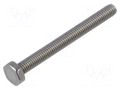 Screw; M3x30; 0.5; Head: hexagonal; A2 stainless steel; DIN 933 BOSSARD B3X30/BN622