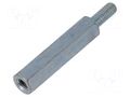 Screwed spacer sleeve; 30mm; Int.thread: M4; Ext.thread: M4 BM GROUP BMQSMS030M4