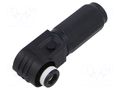 Connector: DC supply; plug; ES-120A; 1.5kV; PIN: 1; for cable; 25mm2 DEGSON ELECTRONICS ESP-120A-25-BK