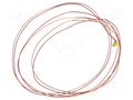 LED; white warm; 120°; 2700-3300K; 1.6x0.8x0.6mm; Leads: leads x2 OPTOSUPPLY OS5M0603F-20MA-W25