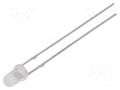 LED; red; 3mm; 150÷220mcd; 60°; Front: convex; 2.1÷2.6VDC; -30÷85°C OPTOSUPPLY OSR5JA3162A